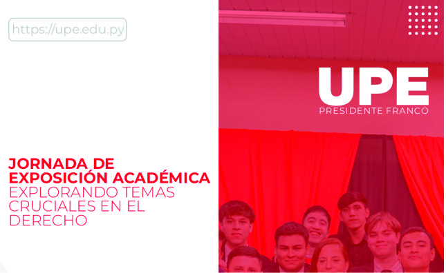 Jornada de Exposición Académica en la carrera de Derecho