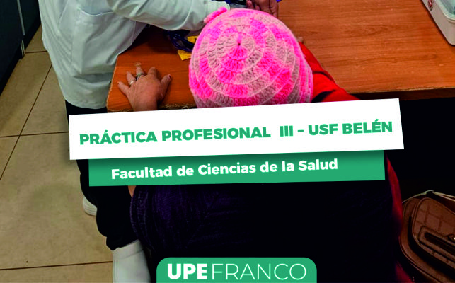 Estudiantes de Enfermería UPE realizan prácticas en la USF de Belén
