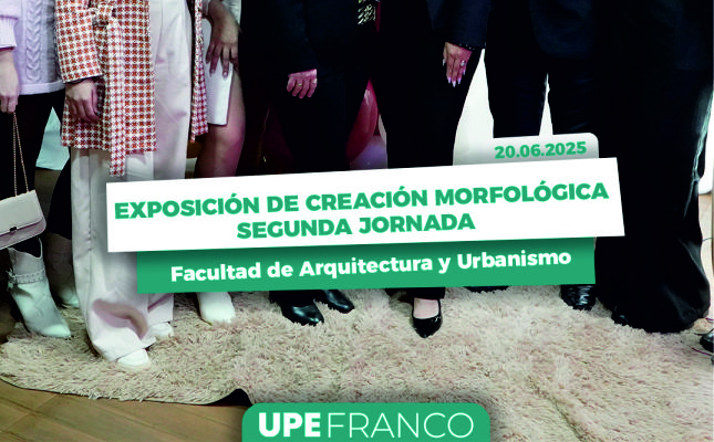 Exposición de Creación Morfológica en la UPE Franco: Segunda Jornada
