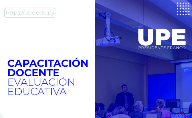 Capacitación Docente en Evaluación Educativa 