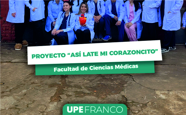 “Así late mi corazoncito”: Estudiantes de Medicina realizan Extensión Universitaria en el CRECE