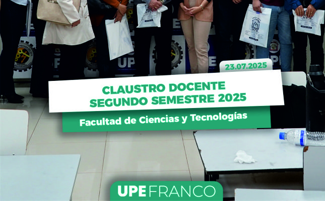 Claustro Docente en Ingeniería Electromecánica: Segundo Semestre 2025