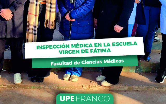 Estudiantes de Medicina realizaron inspección médica en la Escuela Virgen de Fátima