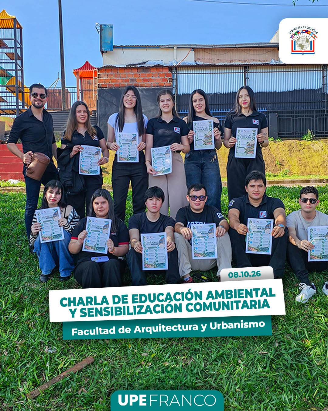 UPE PROMUEVE LA EDUCACIÓN AMBIENTAL EN EL MERCADO MUNICIPAL DE PRESIDENTE FRANCO