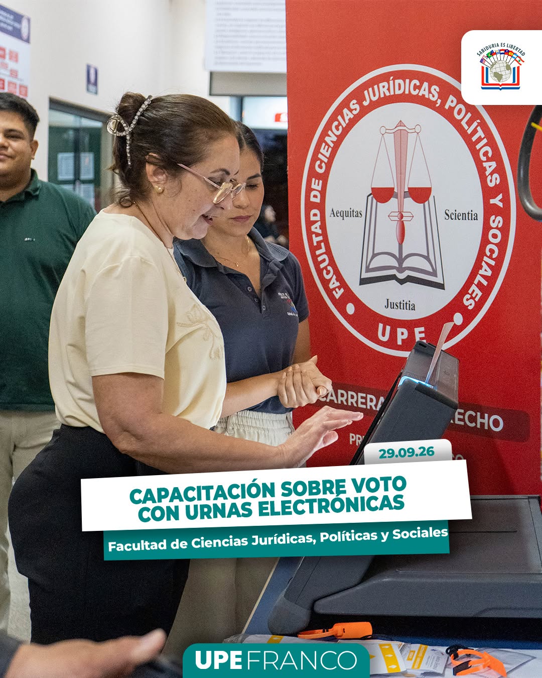 CAPACITACIÓN SOBRE VOTO CON URNAS ELECTRÓNICAS