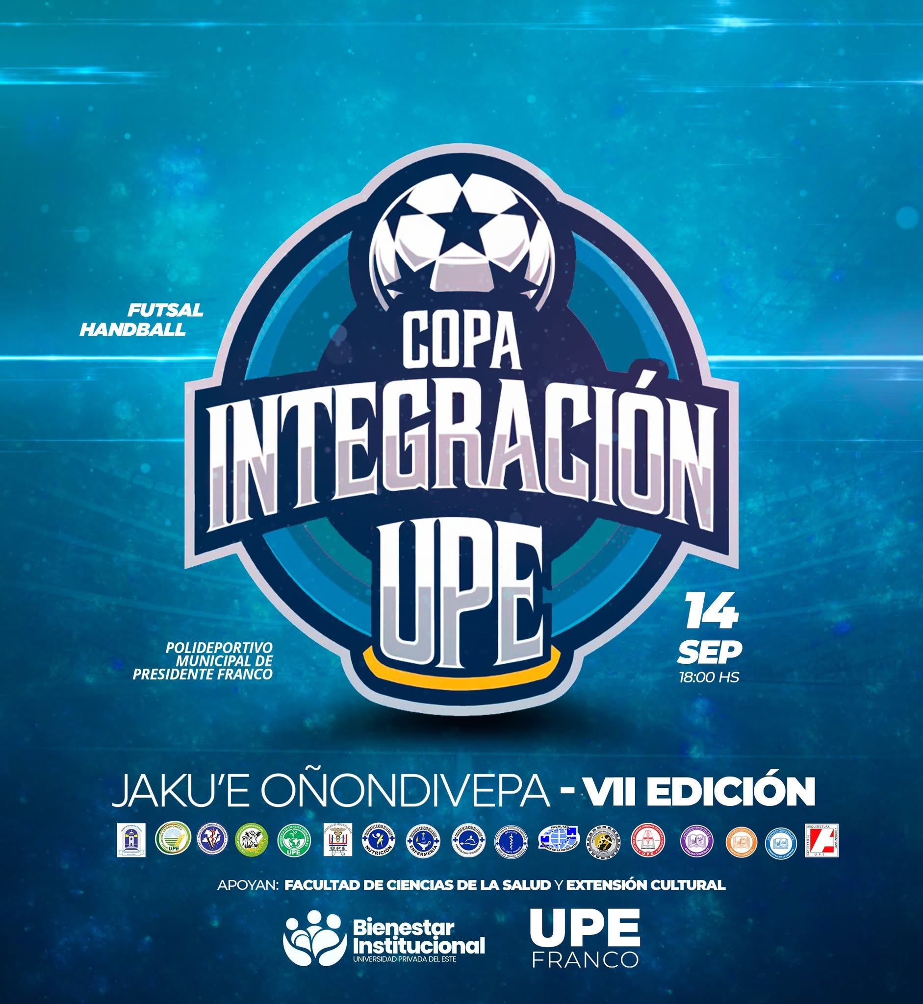 Vuelve la Copa Integración UPE en su VII Edición