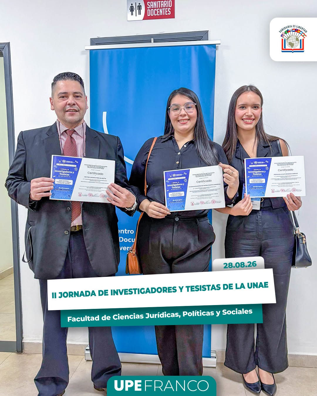 Participación en la II Jornada de Investigadores y Tesistas de la UNAE