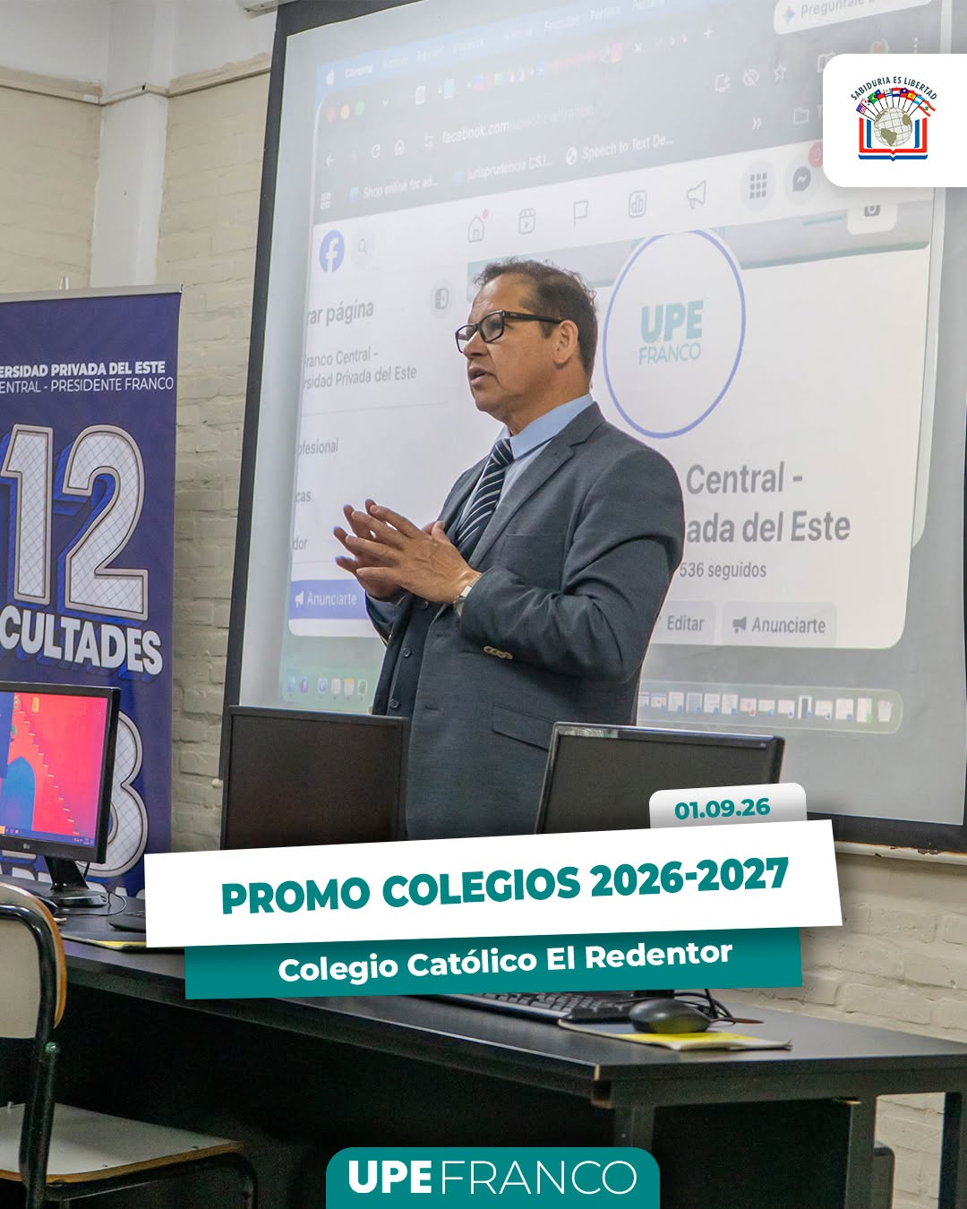 Promo Colegios 2026/2027 | UPE Franco
