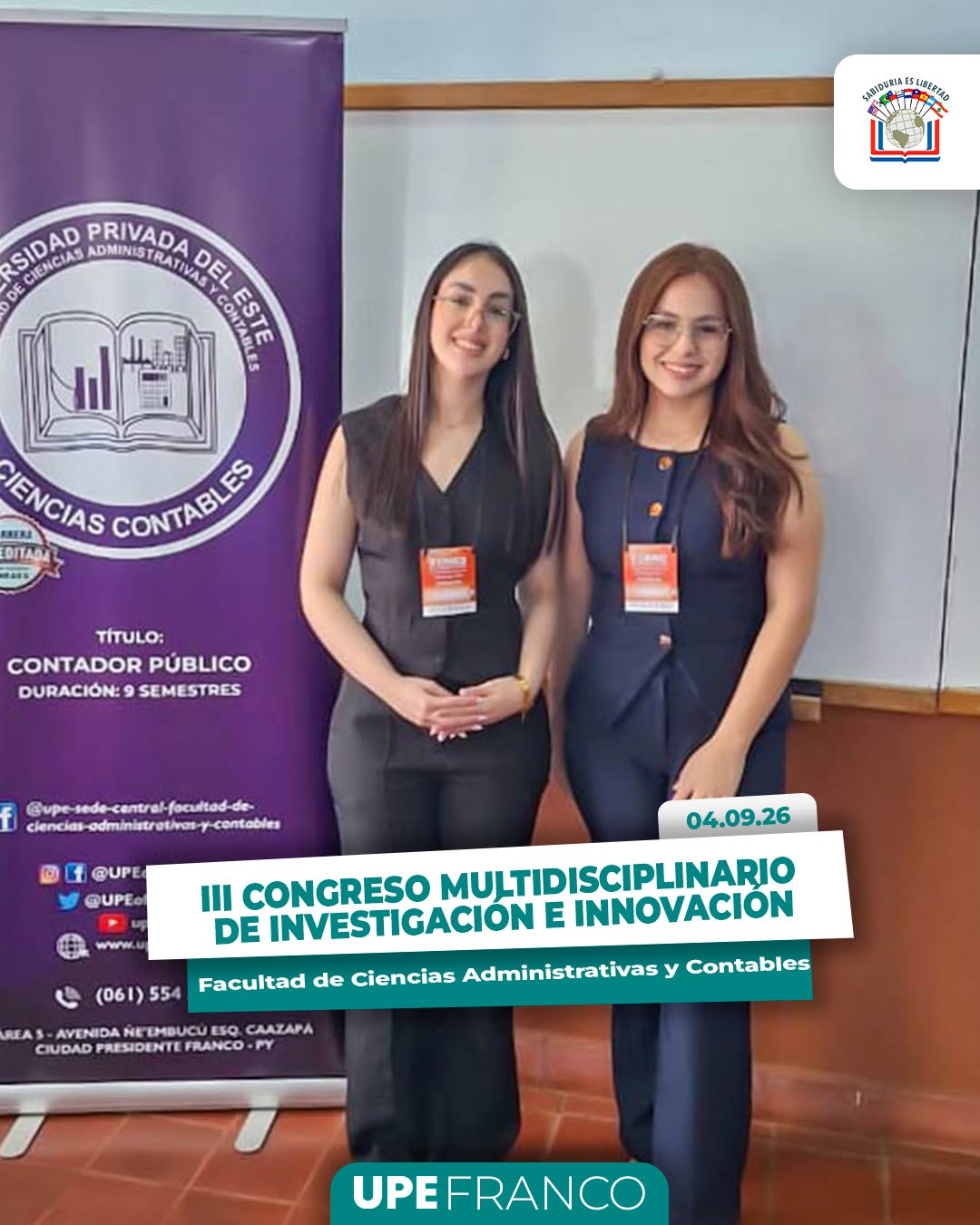 FCAC participa en el III Congreso Multidisciplinario de Investigación e Innovación