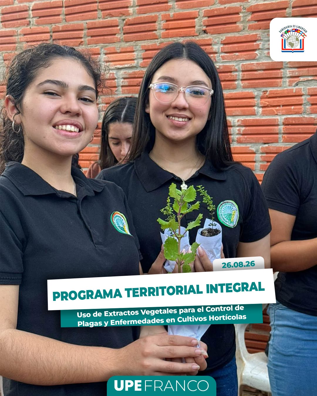 EXTENSIÓN UNIVERSITARIA – UPE FRANCO   Programa Territorial Integral