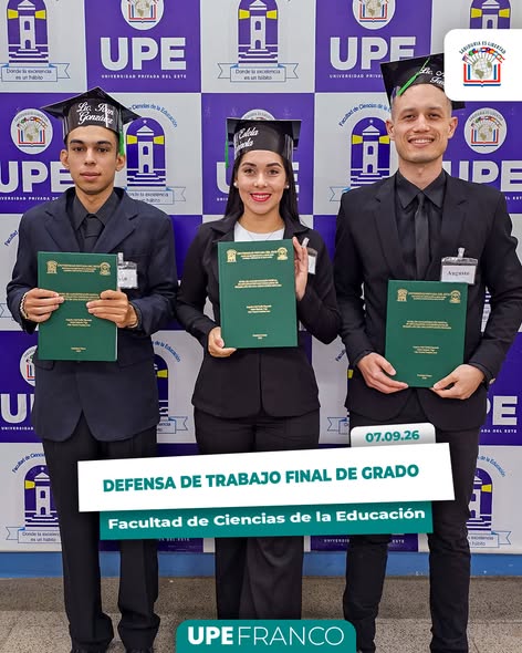 DEFENSA FINAL DE GRADO – CIENCIAS DE LA EDUCACIÓN