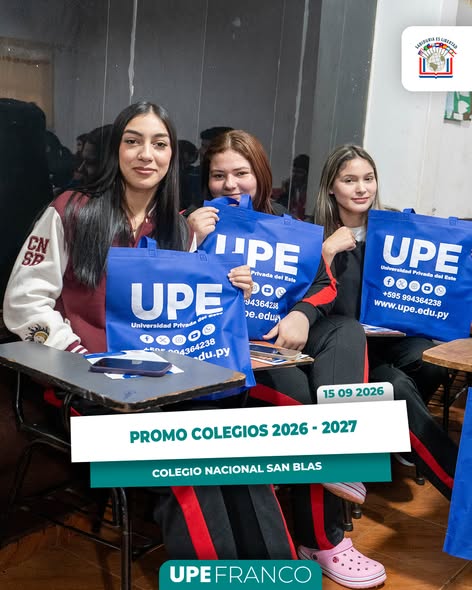 PROMO COLEGIOS 2026/2027 | UPE FRANCO