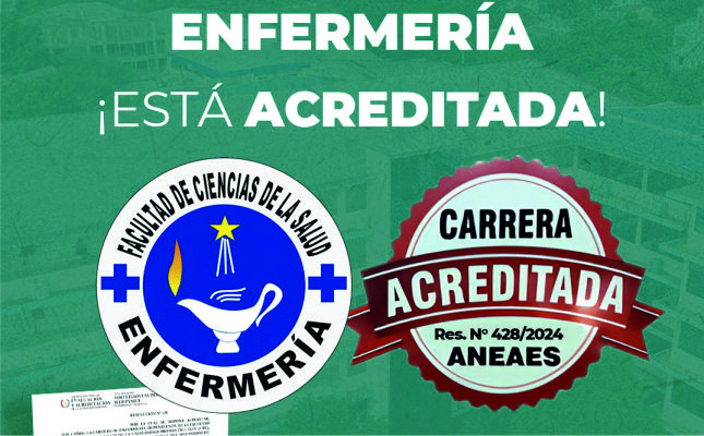 Carrera de Enfermería Acreditada por ANEAES: Compromiso y Calidad Educativa