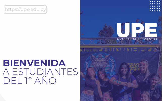Bienvenida a estudiantes del 1° año: Carrera de Medicina 