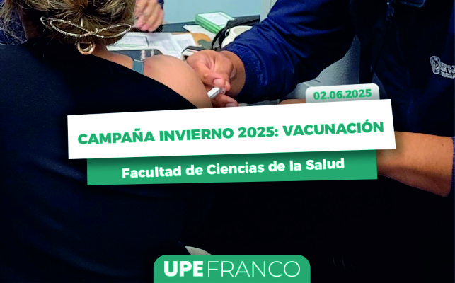 Campaña Invierno 2025: Jornada de Vacunación Gratuita en la UPE FRANCO