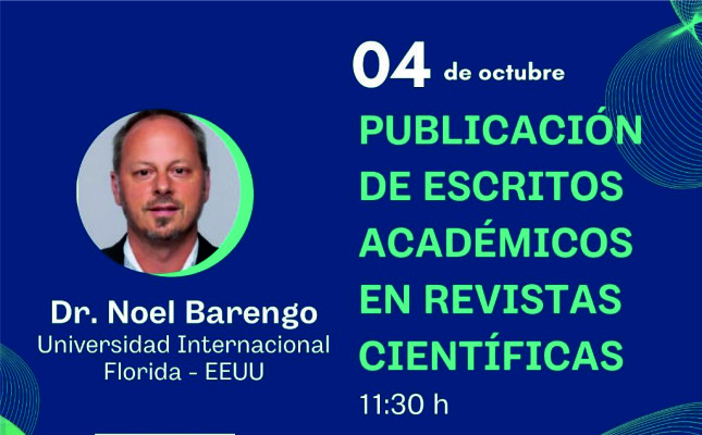 Publicación de Escritos Académicos en Revistas Científicas: Conferencia Virtual