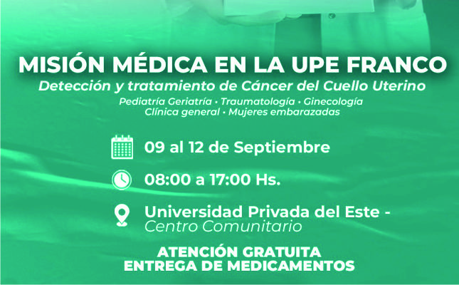 Misión Médica en UPE Franco 