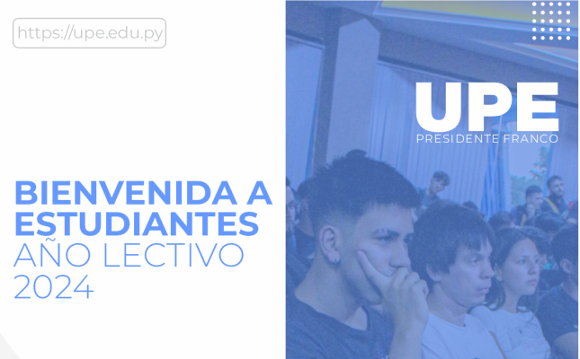 Bienvenida a estudiantes: Carrera de Ingeniería en Informática 