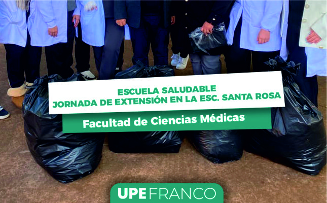 Escuela saludable: Educación y Minga Ambiental en la Escuela Santa Rosa