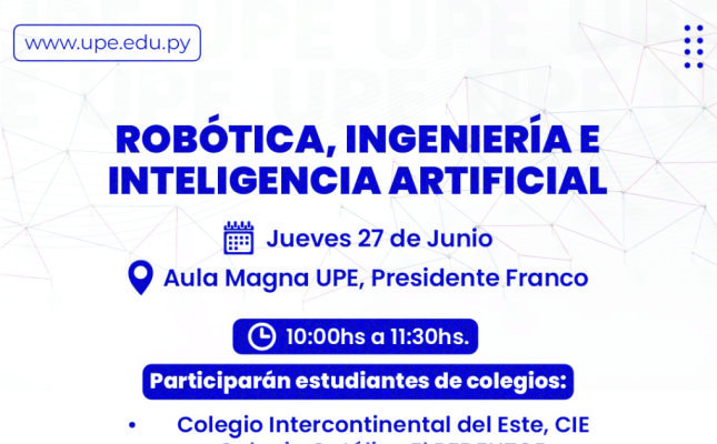 Robótica, Ingeniería e Inteligencia Artificial - Facultad de Ciencias y Tecnologías